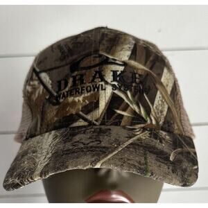 Drake Waterfowl Realtree Max 5 Camouflage Hat Cap Hunting Mesh Strapback